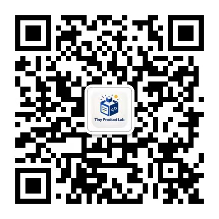 小产品实验室 微信公众号二维码